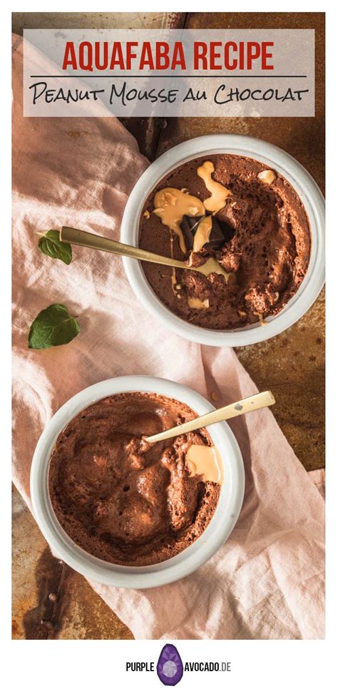 Chocolate is a preparation of roasted and ground cacao seeds that is made in the form of a liquid, paste, or in a block, which may also be used as a flavoring ingredient in other foods. Aquafaba Recipe for Peanut Butter Mousse au Chocolat ...