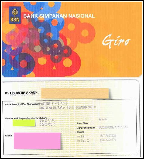 Sedangkan cara online adalah melalui email dan sms. Contoh Muka Depan Buku Bank Bsn