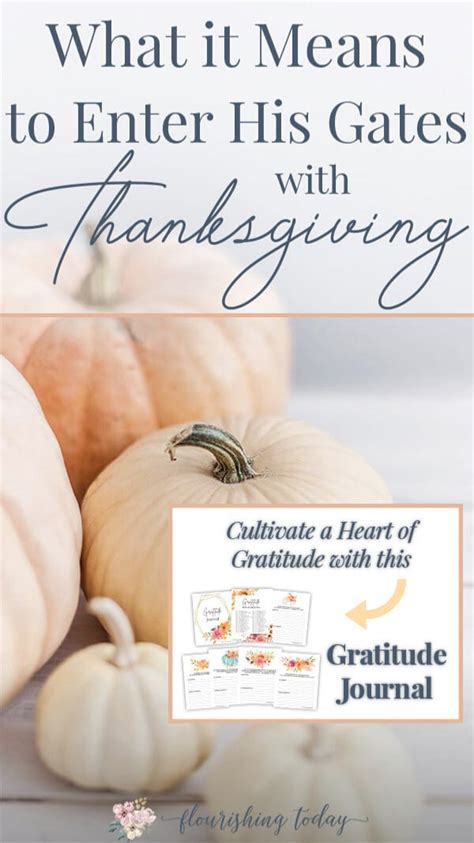 The sea is his, for he made it, and his hands formed the dry land. How to Enter His Gates with Thanksgiving - Flourishing Today