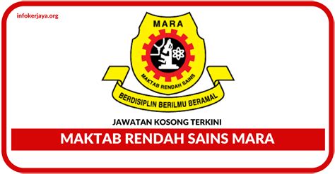 Maktab rendah sains mara on wn network delivers the latest videos and editable pages for news & events, including entertainment, music, sports, science the mara junior science college (malay: Jawatan Kosong Maktab Rendah Sains Mara MRSM • Jawatan ...