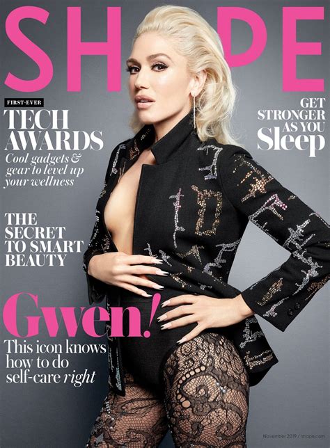 Gwen renée stefani was born on october 3, 1969, in fullerton, california, and raised catholic in nearby anaheim, california. Gwen Stefani - Shape Magazine US November 2019