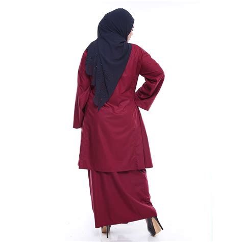 Assalamualaikum hye guys disini saya share cara mudah jahit baju kebarung atau kebaya riau. Kebarung Riau Johor Plus Size - Maroon - Malaysia Baju ...