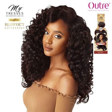 Bobbi boss created with premium human hair. Outre MyTresses Gold Label Unprocessed Human Hair Weave - FLEXI ROD LARGE 18-22
