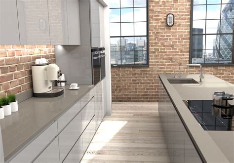 A soft grey that isn't too dull or dark and will never date. Quartz Worktops | Grey Kitchens | CRL Quartz Kitchen ...