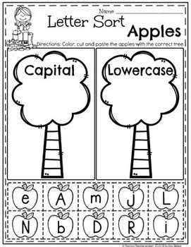 (this post contains affiliate links.) Apple Worksheets - Preschool by Planning Playtime | TpT