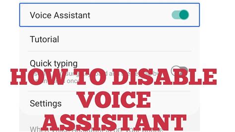 This is typically how the feature gets turned on accidentally. How to disable or turn off VOICE ASSISTANT on Samsung ...