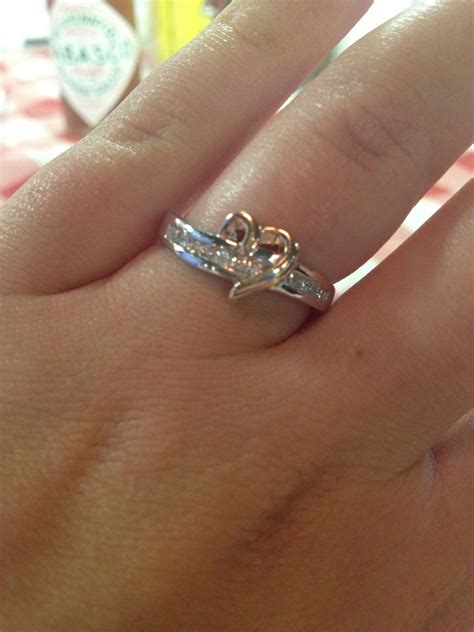 What is a promise ring mean from a boyfriend. Promise ring with the boyfriend (: | Silver rings, Promise ...