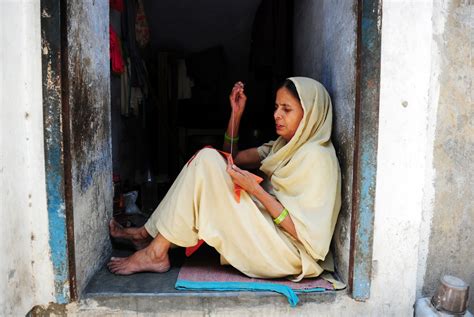The women are also able to bring their children each day for meals and christian education. City of Widows: The 38,000 forgotten women of Varanasi