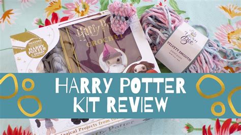 All together, the book includes instructions for several more characters. Harry Potter Crochet Amigurumi kit Review - YouTube