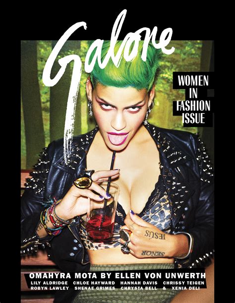 When a summer vacation trip ends up going wrong. September Cover: Omahyra Mota By Ellen Von Unwerth! - Galore