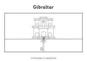 All are in the correct flag propotions too. Gibraltar Flag Colouring Page