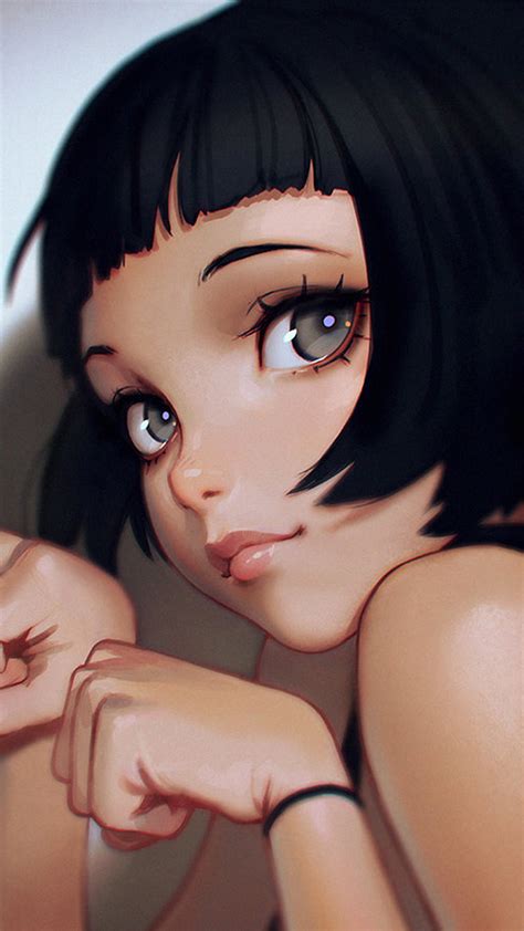 One should always select the things that represent one's sense of self and boost confidence in oneself. I Love Papers | av39-ilya-kuvshinov-girl-cute-cat-illustration-art