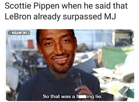 Mbti & athletes scottie pippen: NBA Memes on Twitter: "Scottie Pippen, make up your mind 🤦 ...