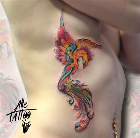 Phoenix tattoos are undoubtedly one of the most popular types of tattoos, and they have a lot of symbolism. Phoenix Tattoo on Girls Side | Best tattoo design ideas