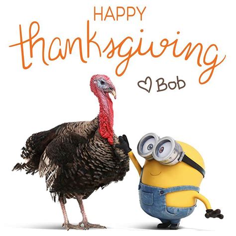 The best gifs of happy thanksgiving on the gifer website. Minions - Happy thanksgiving from Illumination...