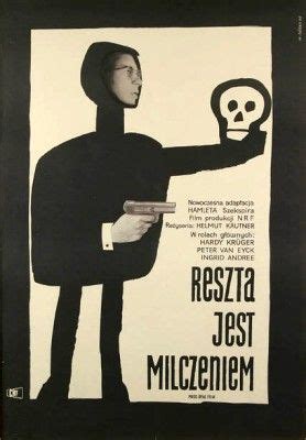 Der rest ist schweigen, west germany (real film), 1959 directed by helmut kautner starring : Rene Wanner's Poster Page / Wiktor Górka | Graphic poster ...