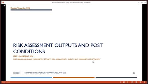 Internal and external vulnerabilities 3 nist's concepts and principals associated with the risk assessment processes and approaches are intended to be similar and consist with those. Nist Sp 800 30 Risk Assessment Template - Template 1 ...