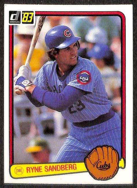 Once upon a time, ryne sandberg rookie cards were just more commons bin fillers, but then he became a cubs legends and these 9 rcs became hobby royalty. Lot Detail - Lot of 34 - 1983 Ryne Sandberg Rookie Cards ...