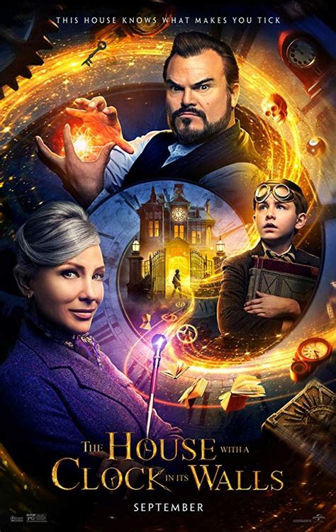 When lewis accidentally awakens the dead, the town's sleepy facade magically springs to life with a secret world of witches and warlocks. 今日の映画 - ルイスと不思議の時計（The House with a Clock in Its Walls）