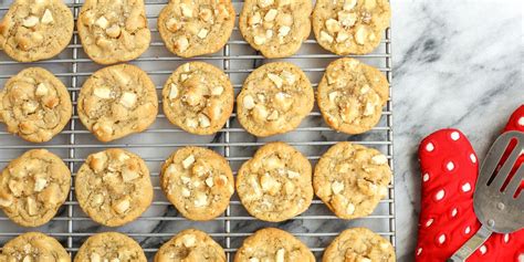 In batches, scoop by heaping teaspoon onto a baking sheet lined with a baking mat, press extra chocolate chunks into the tops of each cookie, if desired. Piner Women Cookies : Food Librarian : Get them from the ...