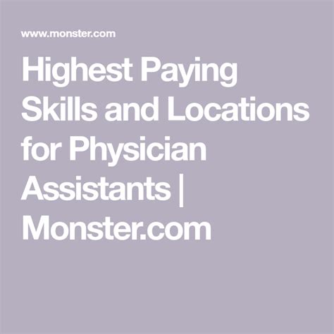 They work in both the main emergency department as well as fast track settings. Highest Paying Skills and Locations for Physician ...