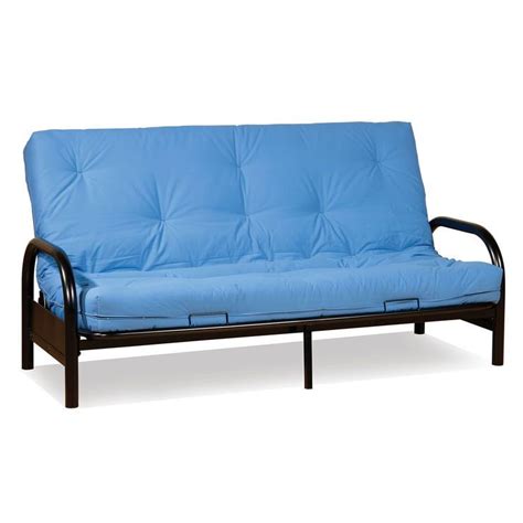 The foundation can be made from wood, or metal, or wood and metal. Black Metal Futon Frame | Metal futon, Futon frame, Living ...