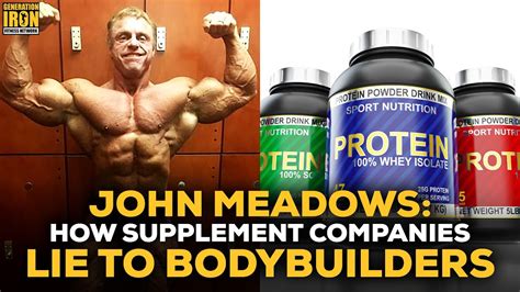 John meadows was born in united states on april 11, 1972. John Meadows: How Supplement Companies Lie To Bodybuilders ...