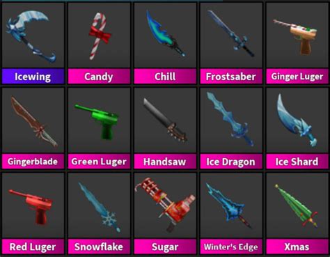 Though many godly weapons are rarer, godly weapons are one tier below ancient weapons , and one tier above legendary weapons. Murder Mystery Godly Roblox - Roblox All Pets Fire Chroma ...