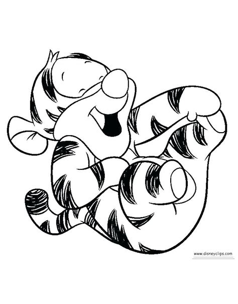 Baby winnie and piglet coloring pages for kids winnie the pooh and his friends colouringbest coloring pages for kids.coloring for kids. Tigger Coloring Pages at GetColorings.com | Free printable ...