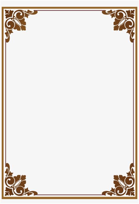 Border undangan frame vintage boarder vector graphic pixabay. Frame Undangan Png