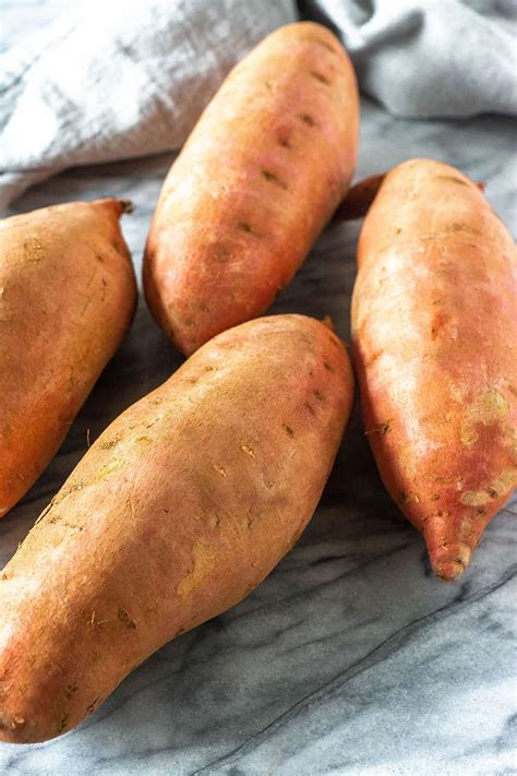When yams are baked, the insides. How To Bake Sweet Potatoes - Healthier Steps