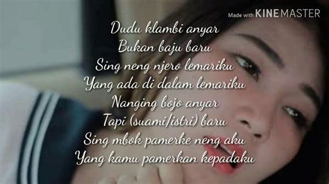 Lirik lagu pamer bojo nella kharisma lyrics pamer bojo koyo ngene rasane wong nandang kangen. Via Vallen - Pamer bojo lirik terjemah terbaru 2019 - YouTube
