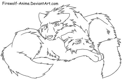 It does not come with shading. popular anime lineart - Google Search | Cute wolf drawings ...