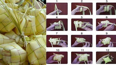 Ketupat atau kupat adalah hidangan khas asia tenggara maritim berbahan dasar beras yang dibungkus dengan pembungkus terbuat dari anyaman daun kelapa muda (janur). Tutorial Cara Cepat Menganyam Ketupat, Asal Usul Ketupat ...