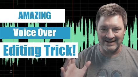 Amazing Voice Over Editing Trick!