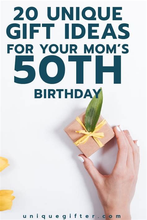 Is your special someone feeling a little nostalgic about neighborhood barbecues or days spent at the ballpark back in the day? 20 50th Birthday Gift Ideas for Your Mom | 50th birthday ...