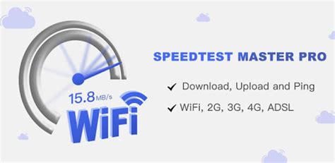 How fast does your internet connection receive data requests from websites and servers. Free Internet speed test - SpeedTest Master - Apps on ...