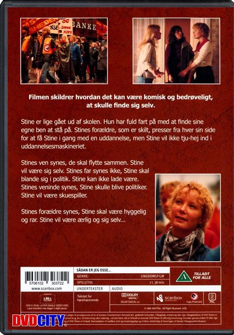 Sådan er jeg osse or that's me, too is a 1980 danish drama film directed and written by lise roos. Sådan Er Jeg Osse... (1980) - dvdcity.dk