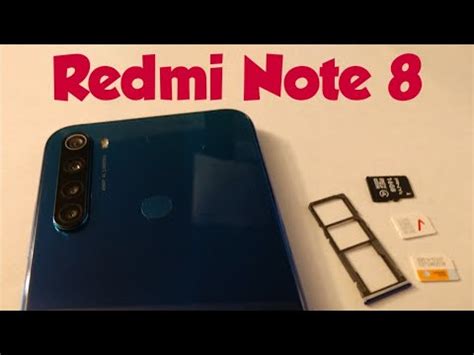 Check spelling or type a new query. Redmi note 8 how to insert sim card and sd memory card - YouTube