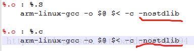 GCC编译出现错误：led.o:(.ARM.exidx+0x0): undefined reference to `__aeabi ...