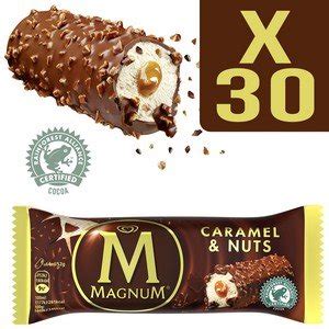 Today, magnum is one of the world's leading ice cream brands, selling one billion units annually worldwide. Magnum Barre Caramel & Nuts x 30 | Unilever Food Solutions