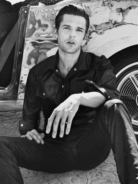 The 24 year old evokes emotions out of every lyric and every guitar strum. brandon flowers on Tumblr