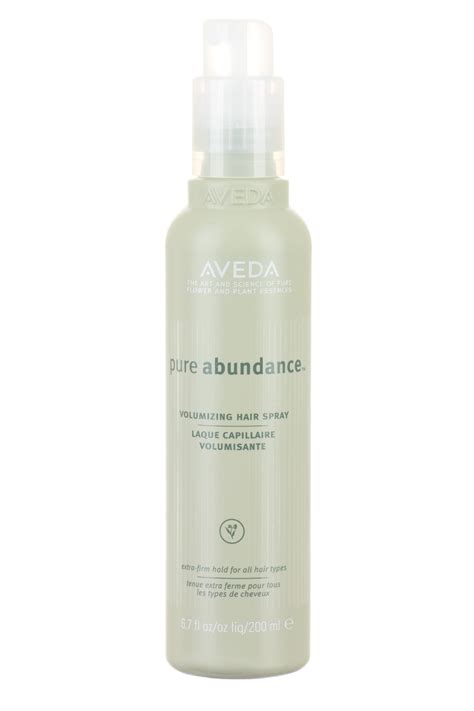 Once dry, set with pure abundance™ volumizing hair spray. Aveda Pure Abundance Volumizing Hair Spray 6.7 oz ...