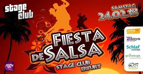 Ob privat oder große hotelkette. Party - 24.02. Fiesta de SALSA in Erfurt - Stage Club ...