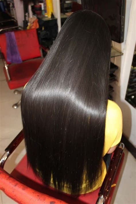 Reposting our contents in chinese is prohibited. face 97: video of cut 70cm long hair - LongHairCut.cn