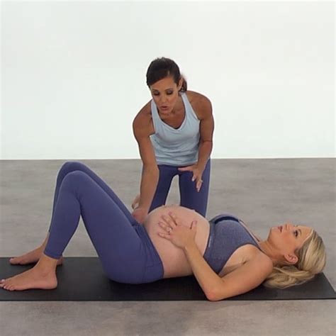 Transverse Abdominis Exercises - Ab Exercises during Pregnancy