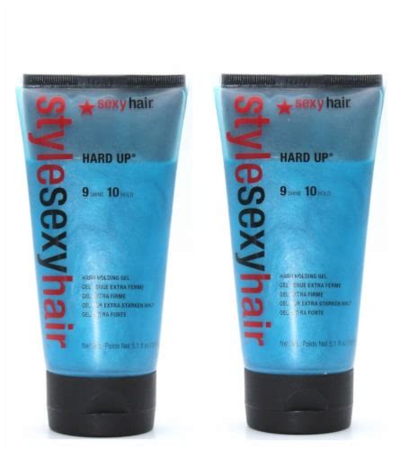 Women are not the only ones who are very much into with the number of hair styling gels available on the market to date, you will have a torrid time. Sexy Hair Hard Up Holding Gel 2 Count, 10.2 fl oz - Kroger