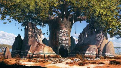 Landscape architects network on january 1 another tree that is sacred in buddhism as well as in hinduism is the banyan tree (scientific name: ArtStation - African Sacred Tree, Evozon Game Studio ...