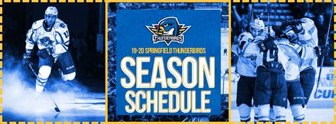 What to Watch For in 2019-20 Schedule | Springfield Thunderbirds