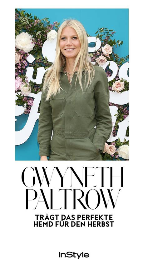 Modetrend: Gwyneth Paltrow trägt das perfekte Karohemd für den Herbst | Modetrend, Hemd, Gwyneth ...